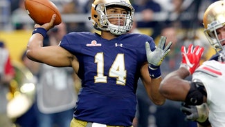 Next Story Image: Kelly says 3 will compete for Notre Dame starting QB